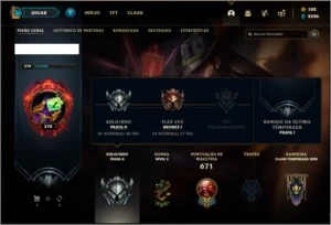 Conta prata 2 com 155 champs e 196 skins - League of Legends LOL