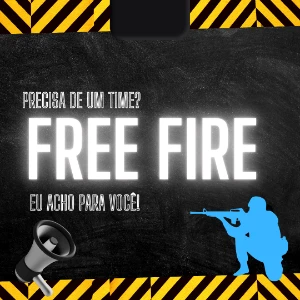 Quer achar um time no free fire?