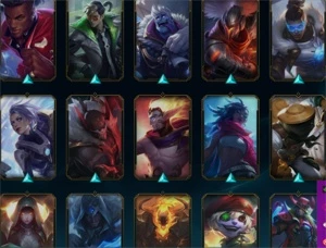 CONTA LEAGUE OF LEGENDS GOLD 4 COM 126 SKINS MMR BOM LOL