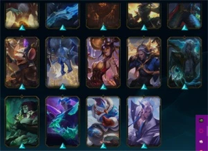 CONTA LEAGUE OF LEGENDS GOLD 4 COM 126 SKINS MMR BOM LOL