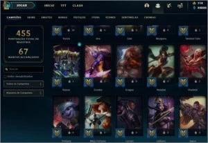 Conta League of Legends LOL
