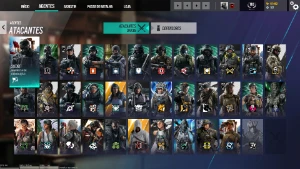 Conta R6 lvl 110 67/69 operadores - Rainbow Six