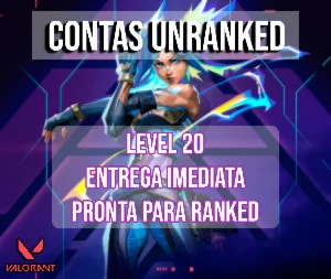 Contas level 20/ unranked md5 - Valorant