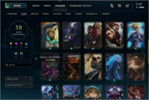 CONTA LEAGUE OF LEGENDS DIAMANTE 2 (LOL)