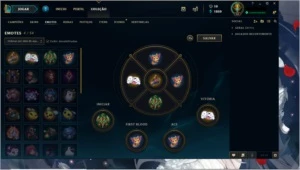 CONTA LEAGUE OF LEGENDS LOL