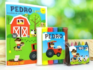 Baby Kit Colorir e Modelar Fazendinha