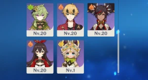 Conta com Neuvi + 8 personagens 5* - Genshin Impact