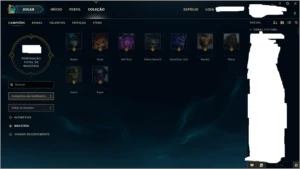 Conta League of Legends D5 LOL