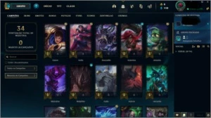 CONTA PLATINA 60% WIN RATE - League of Legends LOL