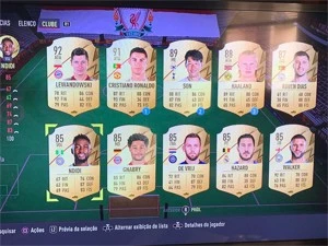 CONTA FIFA 22 ULTIMATE TEAM PS4, extremamente competitiva