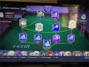 CONTA FIFA 22 ULTIMATE TEAM PS4, extremamente competitiva