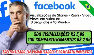 Facebook: Conquiste Visualizações, Compartilhamentos Reais e - Redes Sociais