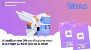 [MAIS BARATO] Discord Nitro Gaming 3 Meses + 6 Impulsos - Others