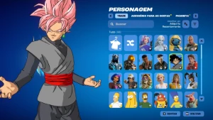 Conta Fortnite | 96 Skins | Goku Black | Melhor Entrega