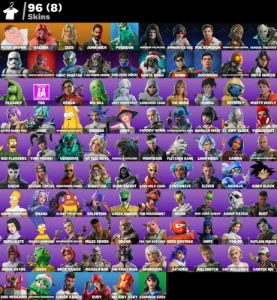 Conta Fortnite | 96 Skins | Goku Black | Melhor Entrega