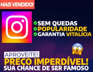 [Promoção] 1K Seguidores Instagram por apenas R$ 13,99 - Redes Sociais