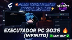 💻 Novo Executador Roblox Pc 2026 🔓 Sem Key & Infinito! 🔥