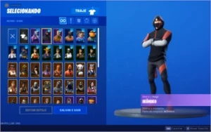 CONTA COM GALAXY + IKONIK E NATAL,FUTEBOL E OUTRAS - Fortnite