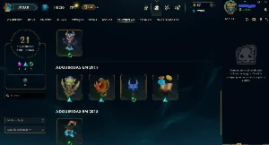 Full Espólio - Full Campeões - 72 Skins - Conta Bronze De 20 - League of Legends LOL