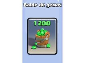 CLASH ROYALE BALDE DE GEMAS (1.200) [GIFT CARD] - Gift Cards