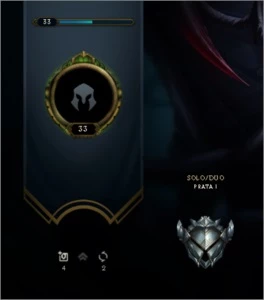 Conta lol Prata1 mmr gold3 - League of Legends