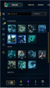 CONTA DIAMANTE 5 (MMR ALTO) - League of Legends LOL