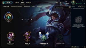 CONTA DIAMANTE 5 (MMR ALTO) - League of Legends LOL