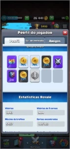 conta clash royale lvl 11