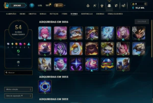 Conta Esmeralda Com Muitas Skins - League of Legends LOL