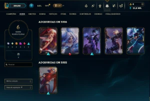 Conta Esmeralda Com Muitas Skins - League of Legends LOL