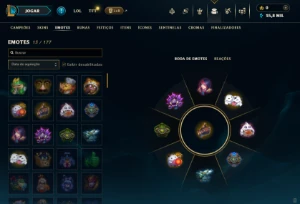 Conta Esmeralda Com Muitas Skins - League of Legends LOL