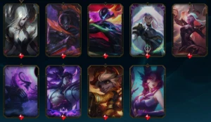 Conta com 258 skins + - League of Legends LOL