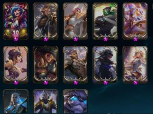 Conta com 258 skins + - League of Legends LOL