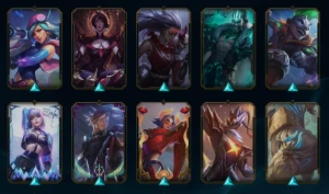 Conta com 258 skins + - League of Legends LOL