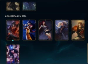 Conta League of legends LOL