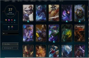 CONTA LOL PLATINA - League of Legends