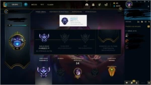 CONTA SMURF DIAMOND 4- 60% WIN - 3.750 ESSENCIAS - 30 CHAMP - League of Legends LOL
