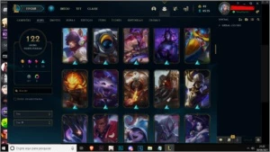 CONTA DE LOL Prata, 122 Skins ( 3 Ultimate + 1 Mistica) - League of Legends