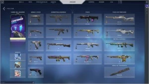 CONTA VALORANT OURO 1! COM SKINS TOP!