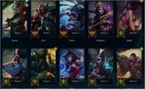 Conta league of legends diamante 1 LOL