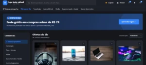 Loja Virtual Completa em HTML - Sites, Lojas e Sistemas Prontos Sites e Scripts