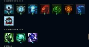 Conta De Lol Com Skins Raras ( Rammus Rei, Corki Ovni Etc) - League of Legends