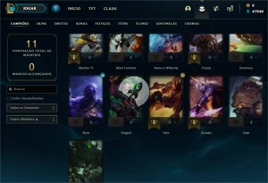 Conta Ouro 4 - Smurf LOL (league of legends) 10