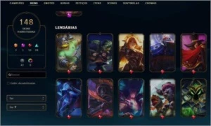 Conta League of legends barato LOL