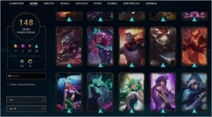 Conta League of legends barato LOL