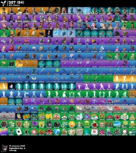 Conta Fortnite - 57 Skins