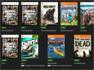 Conta Xbox Live Vários Jogos