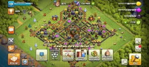 Conta clash of clans cv10
