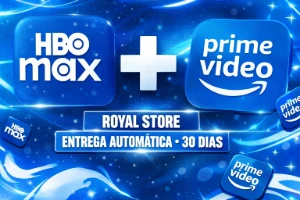 Hbo Max + Prime Video | Entrega Automática | 30 Dias