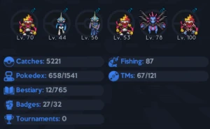 [ Mundo Blue ] Otpokemon - Lv 625 + / 46 Outfits / 67 Tm